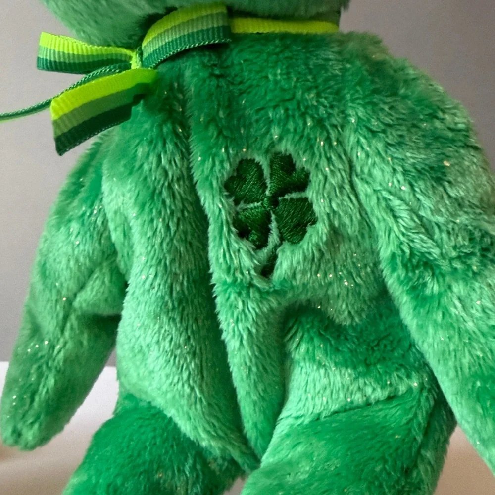 Ty Shamrock Bears TY Vintage Irish Bear Duo Dublin & Erin Beanie Babies